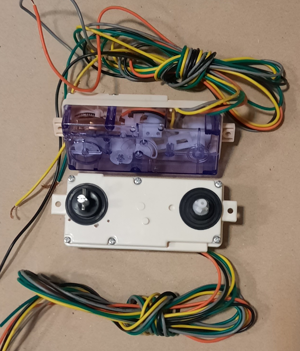 تایمر لباسشویی دوقلو، دو ولوم، 5 سیم