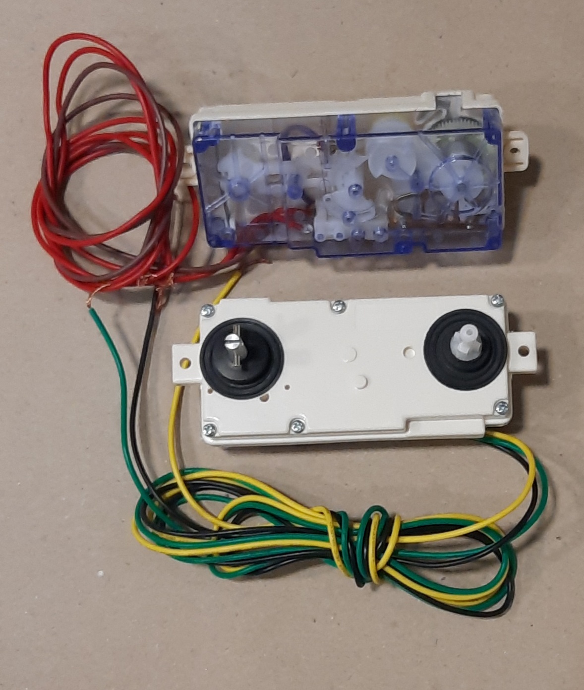 تایمر لباسشویی  دوقلو  دو ولوم 3 سیم